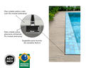 Ver imagem 4 de Ralos Grelha de Canto para Borda Piscina 50x12 cm em Aço Inox