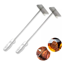 Ver imagem 3 de Kit 2 Espalhadores Carvão Brasa Churrasqueira Inox