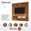 Ver imagem 5 de Painel Ripado Autêntico para Tv até 85 Polegadas Cancun