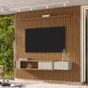 Ver imagem 1 de Painel Ripado Autêntico para Tv até 85 Polegadas Cancun