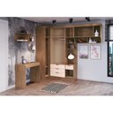 Ver imagem 2 de Guarda Roupa Solteiro Modulado 6 Peças Infinity