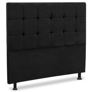 Cabeceira Luxo Sleep Malu Casal 140 cm Preto - M&F Decor