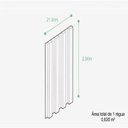 Ver imagem 4 de Painel Ripado Externo em Placa 21,9cmx290cm (0,64m²) WPC