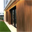 Ver imagem 1 de Painel Ripado Externo em Placa 21,9CMX290CM (0,64m²) WPC Teak B Casa Grassi