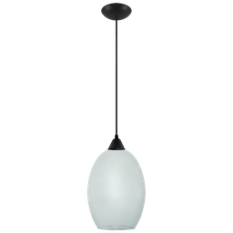 Pendente Moderno Barril Extra Grande Multi Ambientes:preto/preto C/fosco/110/220 - 1