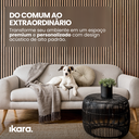 Ver imagem 2 de Kit 4 Painel Ikara de Madeira Ripado e Acústico - 270x32cm