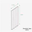 Ver imagem 4 de Painel Ripado Externo em Wpc 21,9cmx2,90m (0,64m²) Casa Grassi