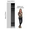 Guarda Roupa Modulado 4 Peças Infinity - 12