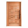 Porta Pivotante Maciça 214x109cm Eucalipto Pm96 Cruzeiro Portas - 1