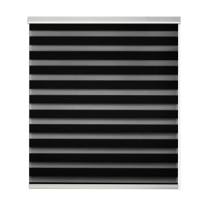 Persiana Rolo Zebra Bando 1,80 X 1,60 Double Vision Preto