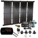 Ver imagem 1 de Kit Aquecedor Solar Piscina até 22m² ou 30.000l + Motor 1/2 Cv Komeco