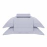Jogo Cama Queen Buddemeyer 300 Fios Bud Vision New Colors 2 Prata 078 - 1