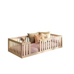 Cama Montessoriana Solteiro Com Grade Giulia Casatema - 2