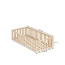 Ver imagem 3 de Cama Montessoriana Solteiro com Grade Giulia Casatema MadeiraOriginals
