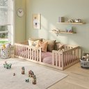 Ver imagem 1 de Cama Montessoriana Solteiro com Grade Giulia Casatema MadeiraOriginals