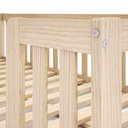 Ver imagem 6 de Cama Montessoriana Solteiro com Grade Giulia Casatema MadeiraOriginals Marrom/Bege