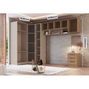 Ver imagem 3 de Guarda Roupa Casal Modulado 9 Peças Requinte
