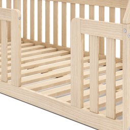 Cama Montessoriana Solteiro com Grade e Telhado Giulia Casatema MadeiraOriginals - 6