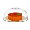 Tampa Acrílico Transparente Média para Bolos e Tortas 28cm - 1