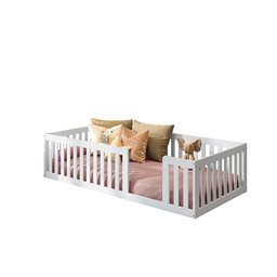Cama Montessoriana Solteiro Com Grade Giulia Casatema - 2