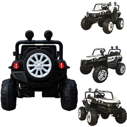 Carrinho Utv Elétrico Importway Branco 12v com Controle Remoto - 2