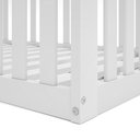 Ver imagem 5 de Cama Montessoriana Solteiro com Grade e Telhado Giulia Casatema MadeiraOriginals Branco