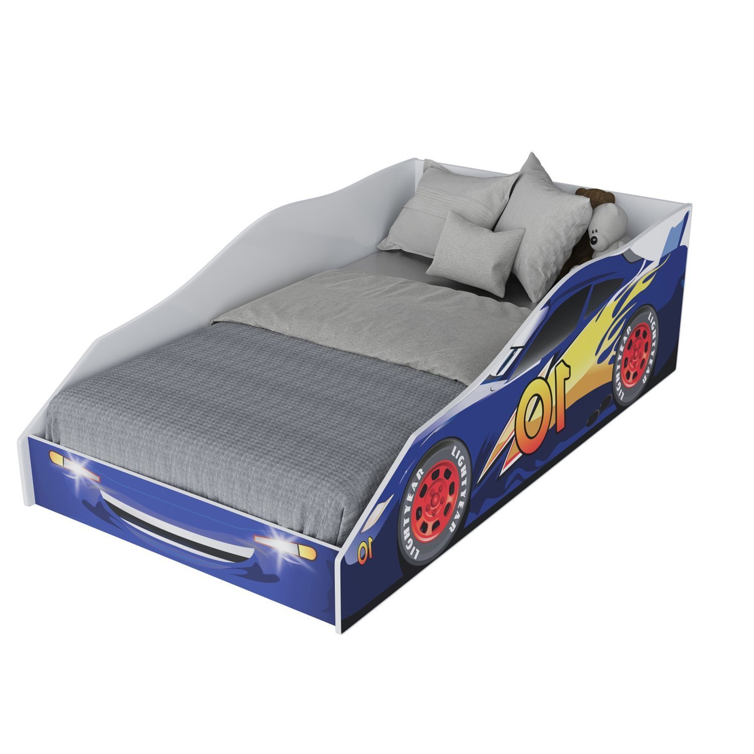 Cama Carro Infantil Solteiro Logan Yescasa - 2