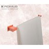 Toalheiro 70 cm Inox Rose Gold - Kromus RT0306R - 5