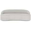 Ver imagem 3 de Sofá 4 Lugares Curvo Sala de Estar Living Lótus D02 Bouclê Creme 260 cm B-54 - Lyam Decor