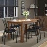 Conjunto Sala de Jantar Carraro Mendoza com Mesa e 6 Cadeiras - 1