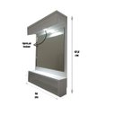 Ver imagem 2 de Penteadeira De Suspensa De Parede Camarim Jade