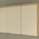 Ver imagem 1 de Armario Aereo 3 Portas 120cm Ellite Yescasa Amarelo/Canary/Off White