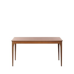 Conjunto de Jantar Mesa 184 Cm 6 Cadeiras Ella - Natural C/ Mescla Cinza - 7