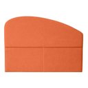 Ver imagem 3 de Cabeceira de Cama Box Estofada 100 Cm Solteiro Decoração Serena Organico Curva Boucle