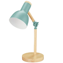 Ver imagem 1 de Luminária Mesa Abajur 45cm Articulada Retrô Madeira Gimpo Kjtd-685-pai:verde