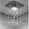 Lustre para Sala, Quarto, Banheiro em Cristal K9 Base 14x14 - 50cm - 1