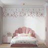 Adesivo Decorativo Premium para Quarto de Bebê – Jardim Encantado com Flores e Borboletas - 3