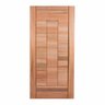 Folha de Porta Maciça 210x100cm Eucalipto Pm97 Cruzeiro Portas - 2