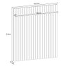 Painel Ripado Madeira para Sala Quarto 182cm Wise B01 Cinamomo - Lyam Decor - 4