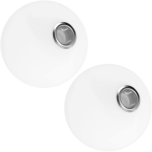 2 Globos Vidro 10cm Esfera Bola Soquete G9 Rosca Bocal Jabuticaba Gimpo 2x-gl10