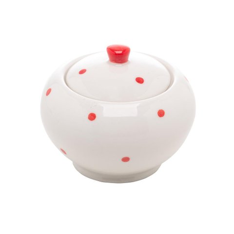 Açucareiro Wolff Petit Pois de Porcelana