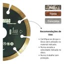 Ver imagem 3 de Kit 5 Discos Diamantado Segmentado para Concreto 110mm
