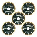 Ver imagem 7 de Kit 5 Discos Diamantado Segmentado para Concreto 110mm