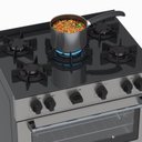 Ver imagem 6 de Fogao 5 Bocas Venax Gaudi Line Inox Gas Glp