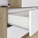 Ver imagem 5 de Quarto de Bebê Completo Hope 2 Portas 6 Gavetas Rústico/branco - Pnr Móveis