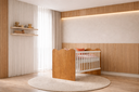 Ver imagem 2 de Quarto Completo com Berço que Vira Cama Algodão - Mobibaby