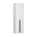 Ver imagem 2 de Guarda-roupa Modulado 2 Portas com Prateleiras e Cabideiro 70cm 100% MDF Trend Altezza