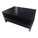 Ver imagem 1 de Suporte P Monitor Preto Mdf Base Organização Home Office