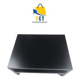 Suporte P Monitor Preto Mdf Base Organização Home Office - 3