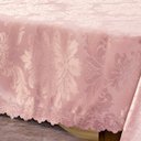 Ver imagem 3 de Toalha de Mesa Retangular Avulsa Jacquard Medalhão 2,20m X 1,40m para 06 Lugares - Decoração Cozinha